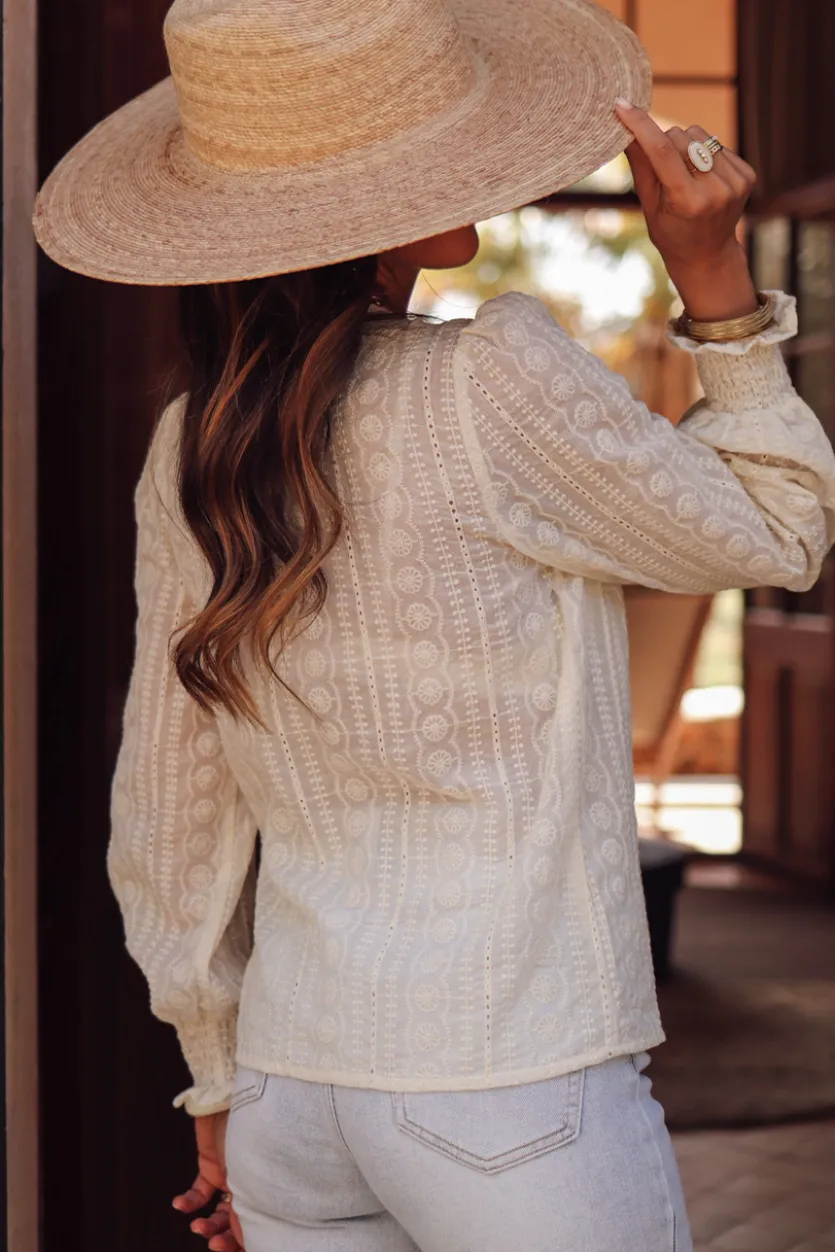 Flash Sale Blouse Alessia beige Blouses