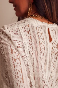 Flash Sale Blouse Amaya blanche Blouses