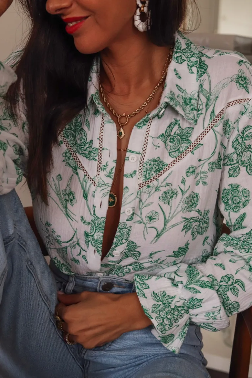 New Blouse Catalina verte Blouses
