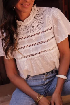 Best Blouse Erynn blanche Blouses