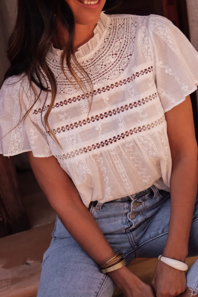 Best Blouse Erynn blanche Blouses