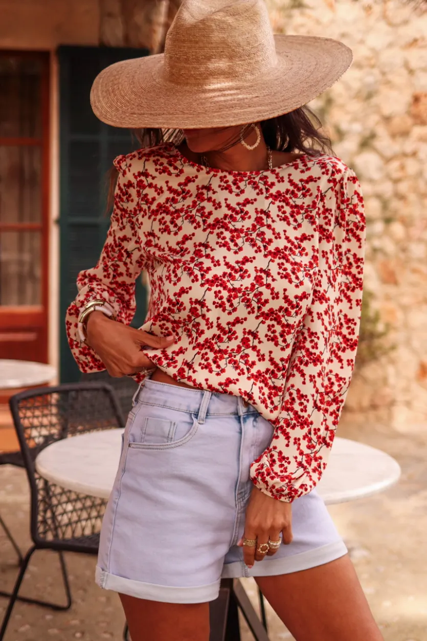 Outlet Blouse Freya fleurs Blouses