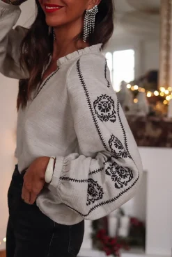Cheap Blouse Gloria brodée Blouses