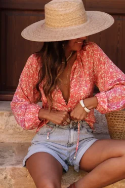 Flash Sale Blouse Hava rose Blouses