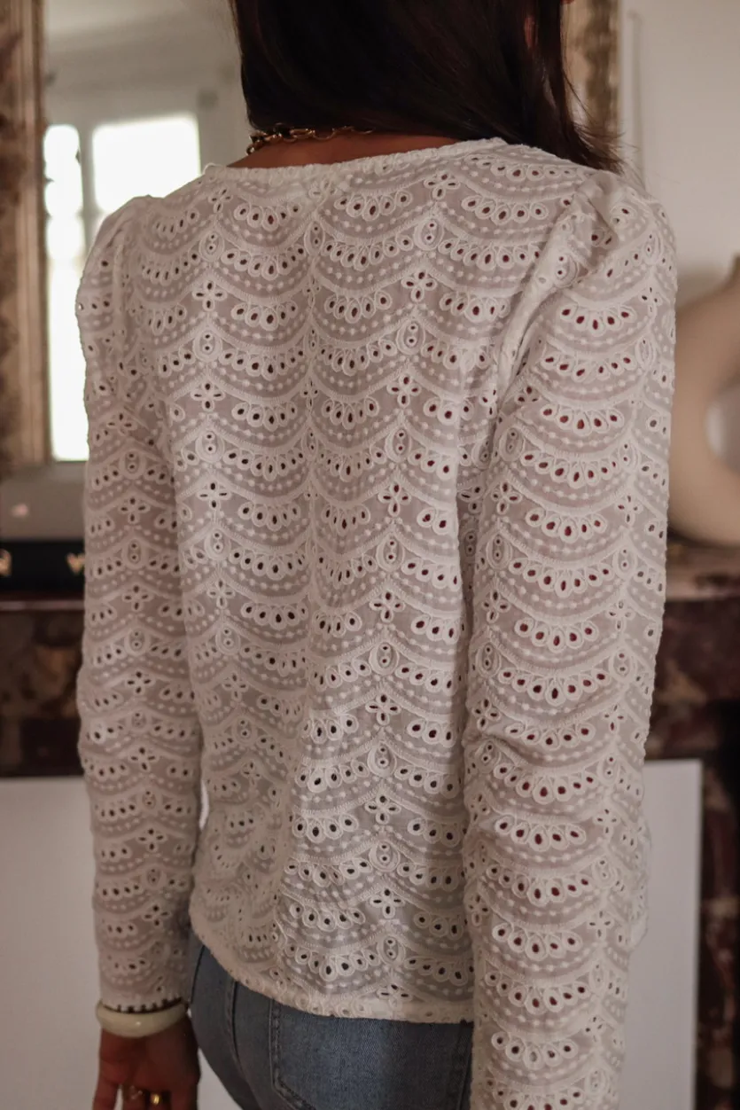 Cheap Blouse Jude blanche Blouses