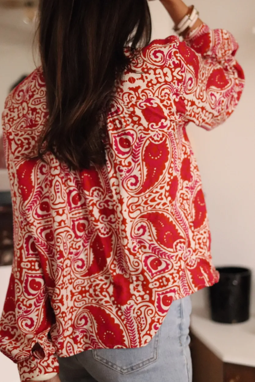 Best Sale Blouse Élia brique Blouses