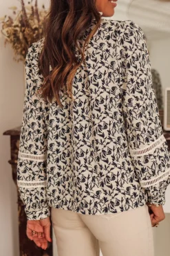 Clearance Blouse Milly bohème bleue Blouses