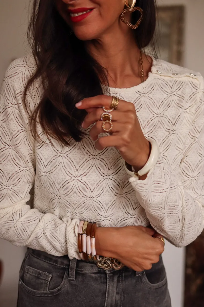 Hot Blouse Soléa écrue Blouses