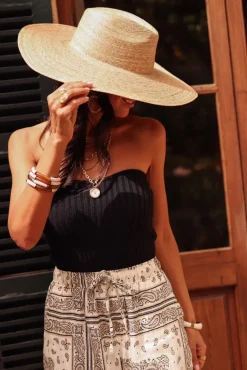 Discount Bustier Bella noir Tops