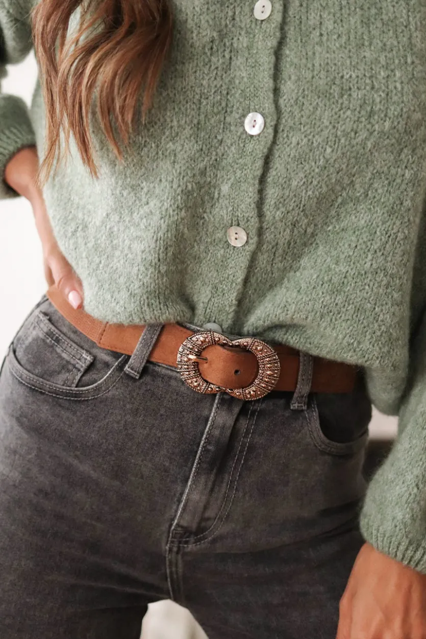 Discount Ceinture Castille Camel Ceintures