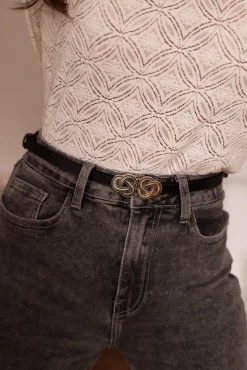 Online Ceinture Liza noire Ceintures