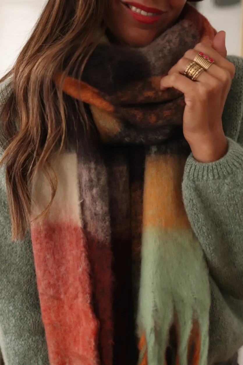 Clearance Écharpe Chloé à carreaux Écharpes