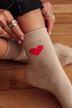 Fashion Chaussette Cœur Chaussettes