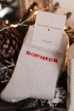 Cheap Chaussettes argentées Bonheur Chaussettes