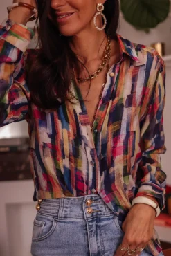 New Chemise Filipa aquarelle Chemises