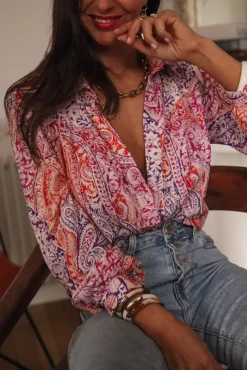 Online Chemise Lio parme Chemises