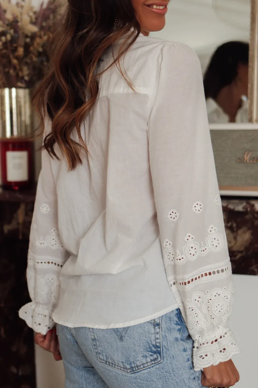 Clearance Chemise Liséa blanche Chemises