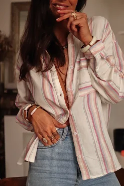 Online Chemise Thelma à rayures Chemises