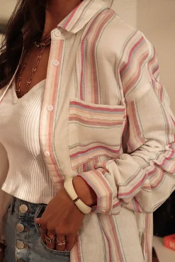 Online Chemise Thelma à rayures Chemises