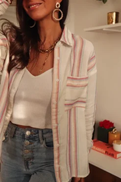 Online Chemise Thelma à rayures Chemises