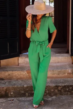 Sale Combinaison Talya verte Combinaisons