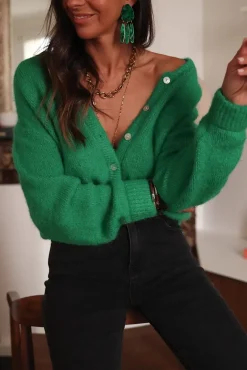 Fashion Gilet Abel vert Gilets