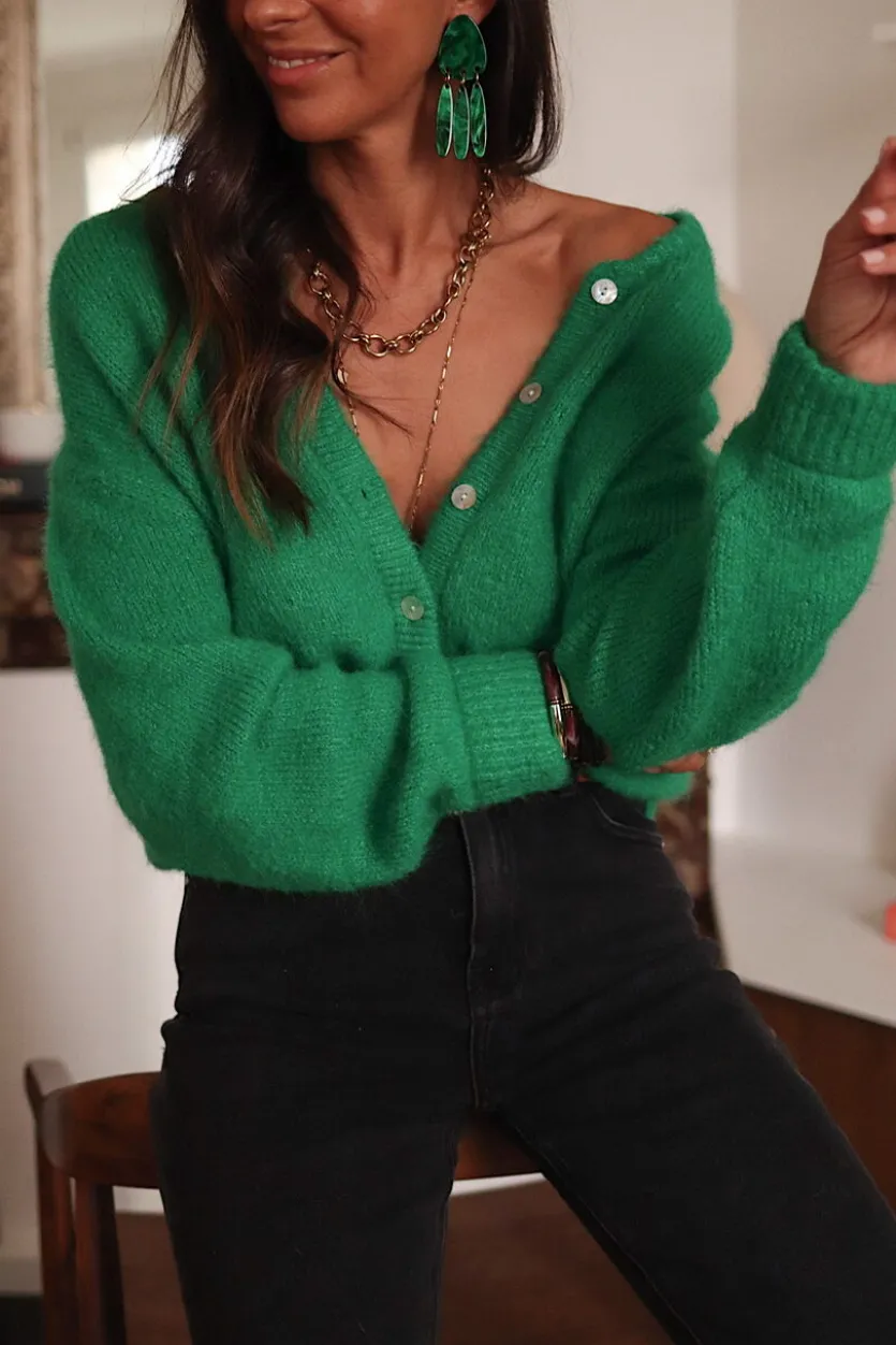 Fashion Gilet Abel vert Gilets