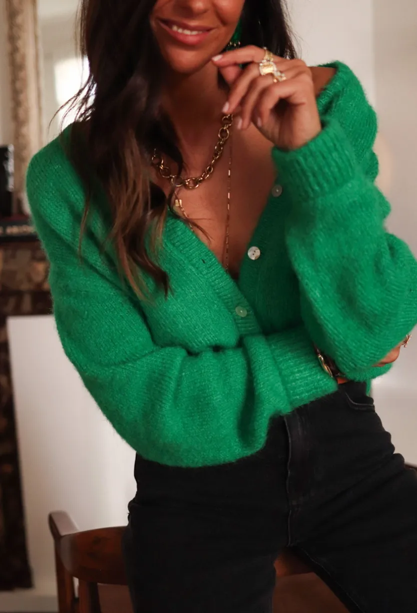 Fashion Gilet Abel vert Gilets