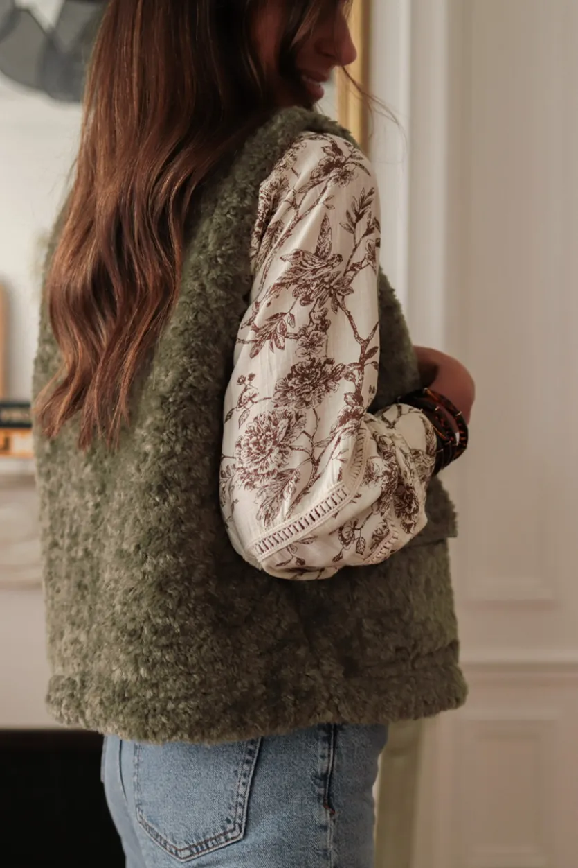Hot Gilet Albane kaki Gilets