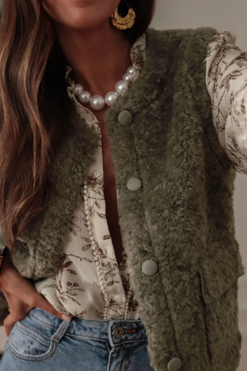 Hot Gilet Albane kaki Gilets