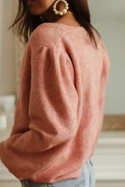 Best Gilet Carly rose Gilets|Pulls