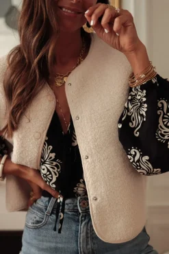 Store Gilet Nate écru Gilets
