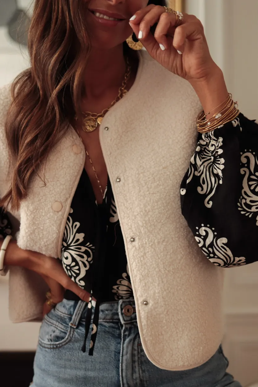 Store Gilet Nate écru Gilets