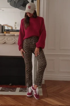 Sale Jean Gaspard léopard Jeans