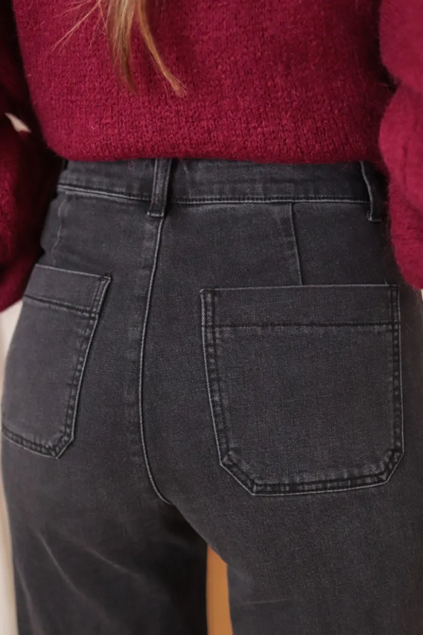 New Jean Louise gris foncé Jeans