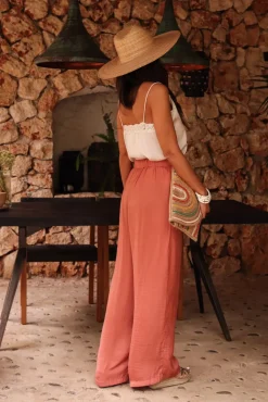Cheap Pantalon Diva terracotta Pantalons