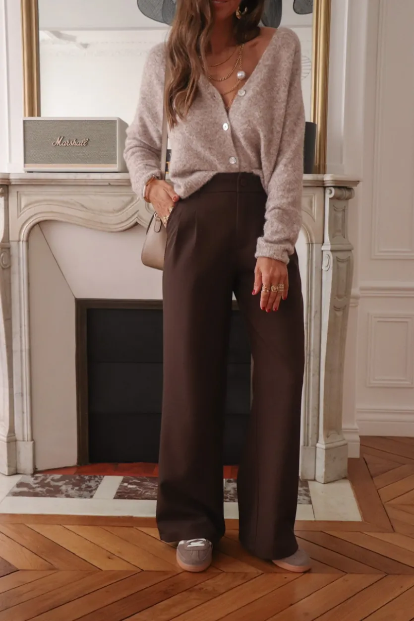 Flash Sale Pantalon Eddie Choco Pantalons