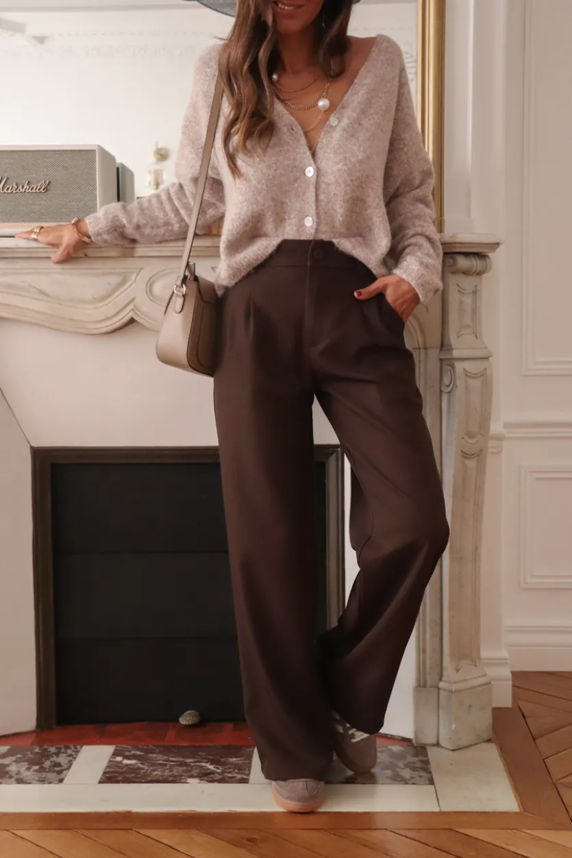 Flash Sale Pantalon Eddie Choco Pantalons