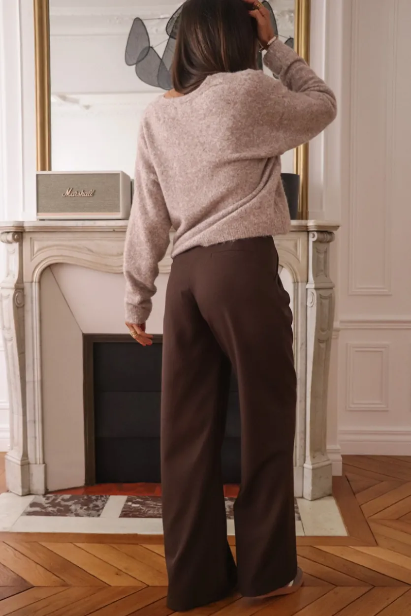 Flash Sale Pantalon Eddie Choco Pantalons