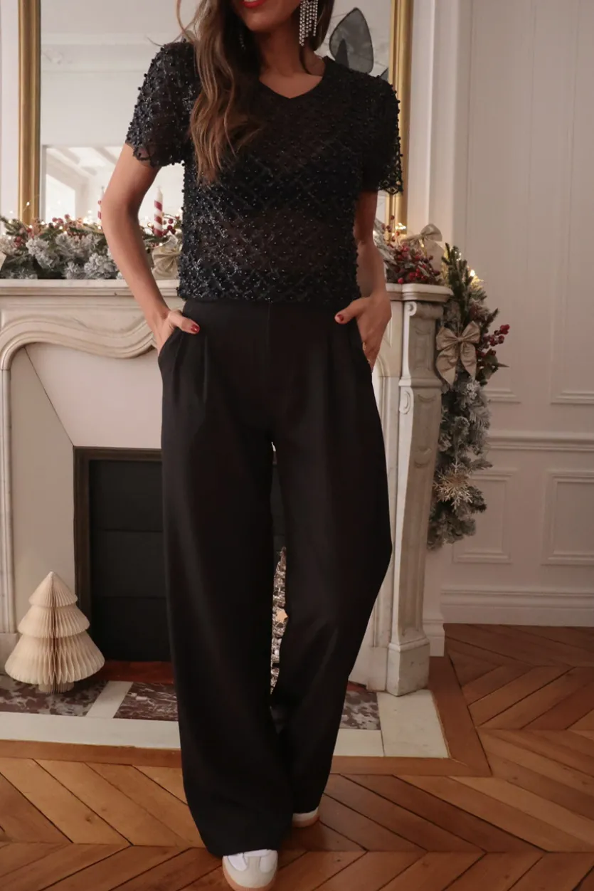 Store Pantalon Eddie noir Pantalons