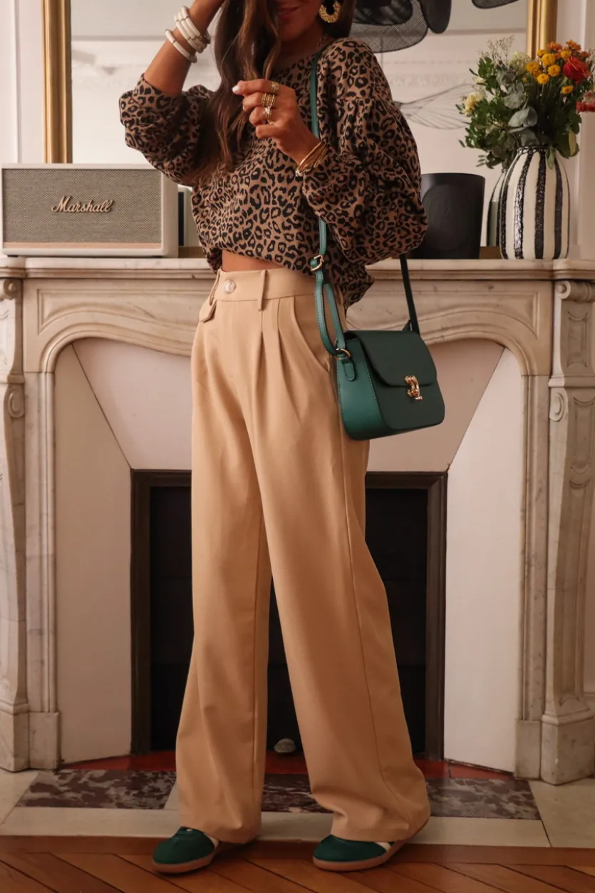 Fashion Pantalon Harry camel Pantalons