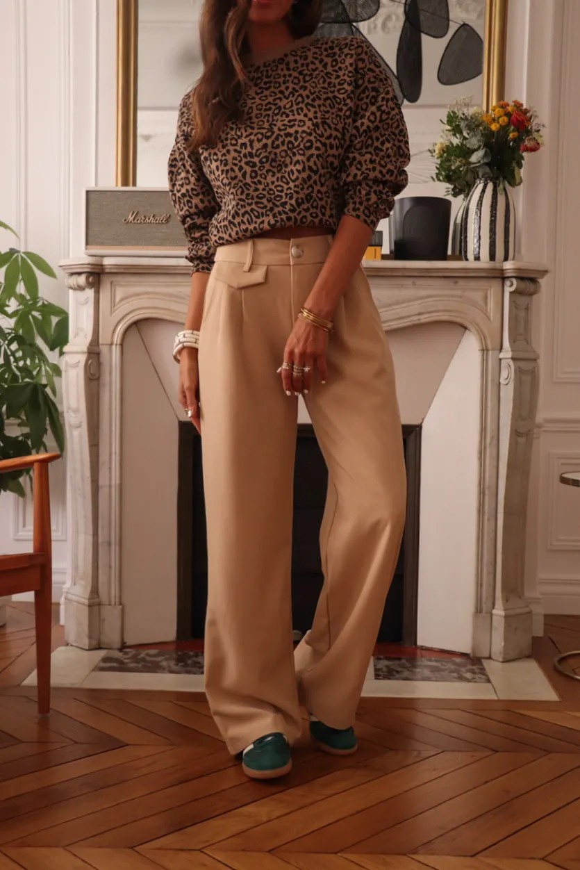 Fashion Pantalon Harry camel Pantalons