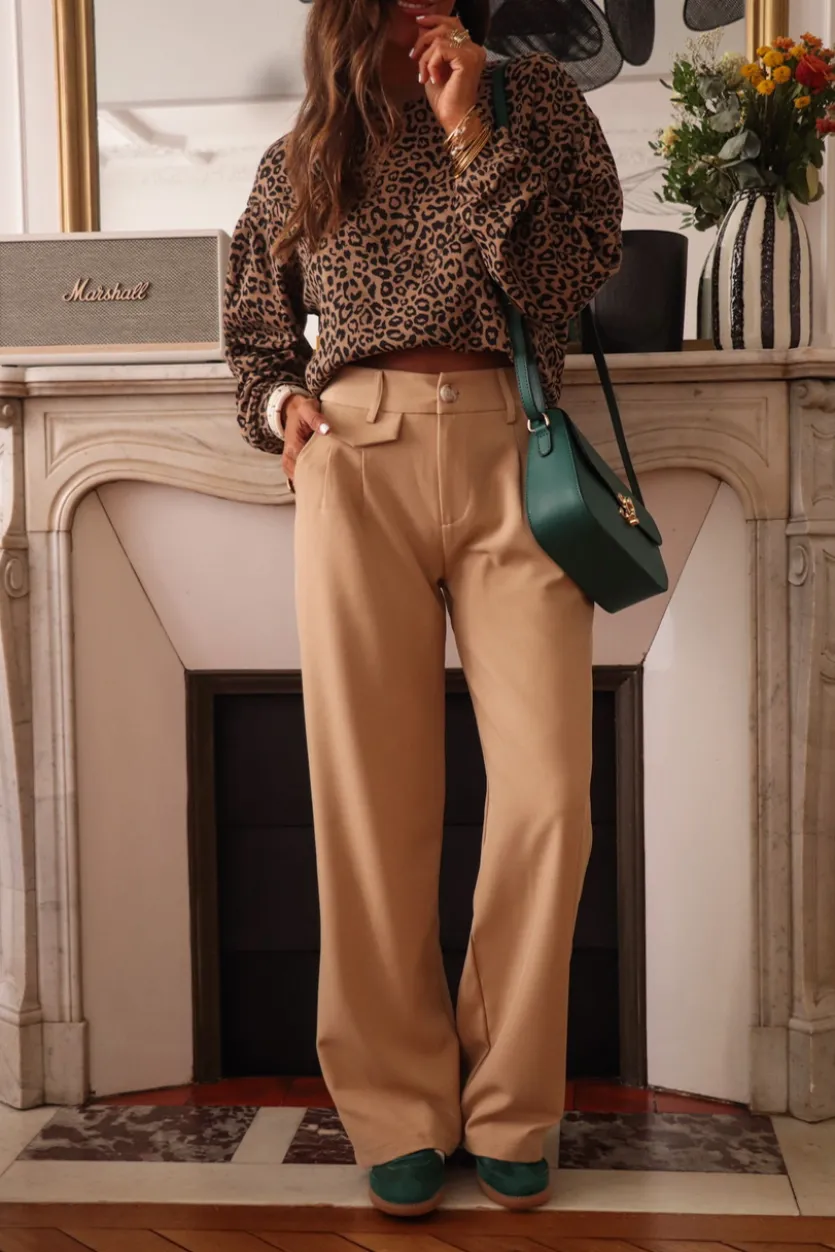 Fashion Pantalon Harry camel Pantalons