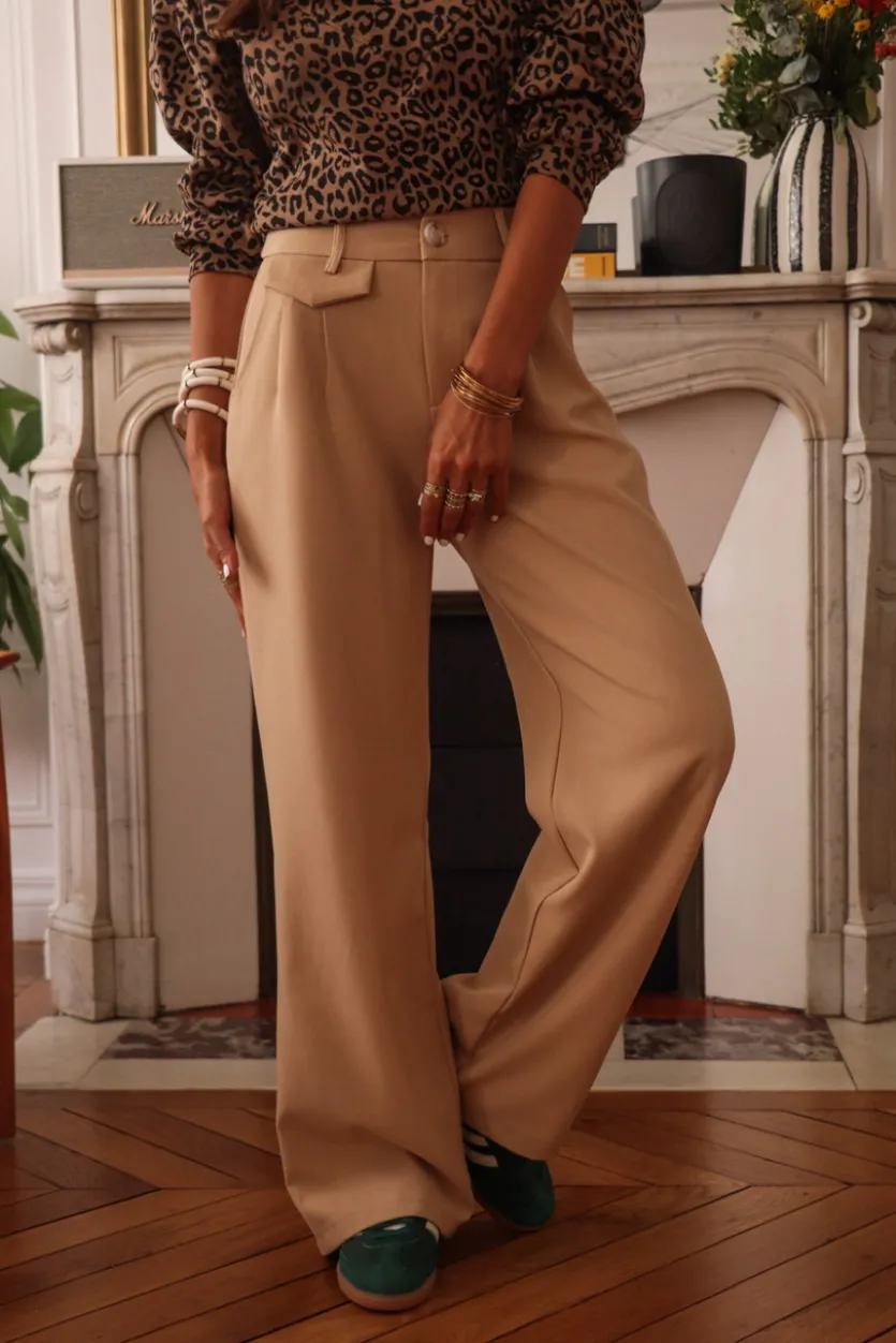 Fashion Pantalon Harry camel Pantalons