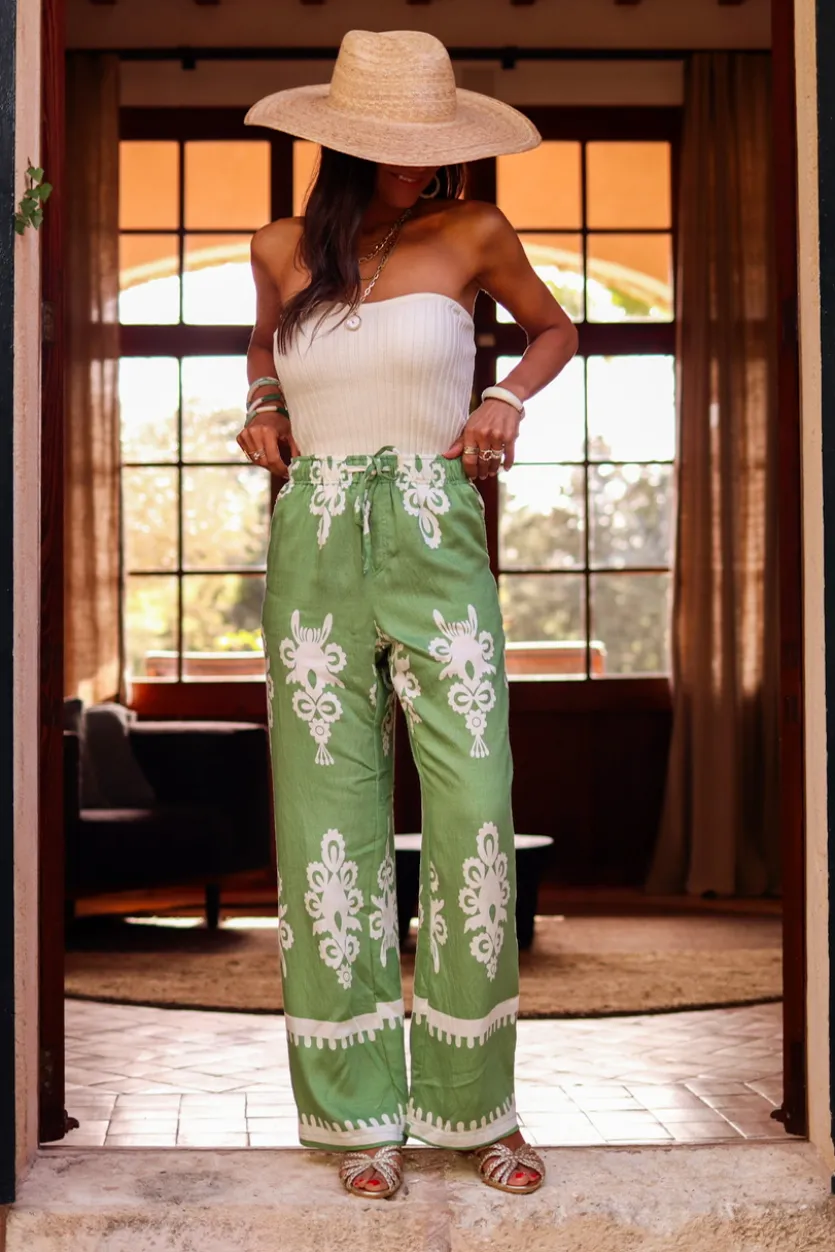Best Sale Pantalon Rio vert Pantalons