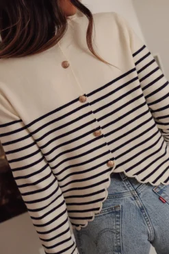 Sale Pull Capri marinière Pulls