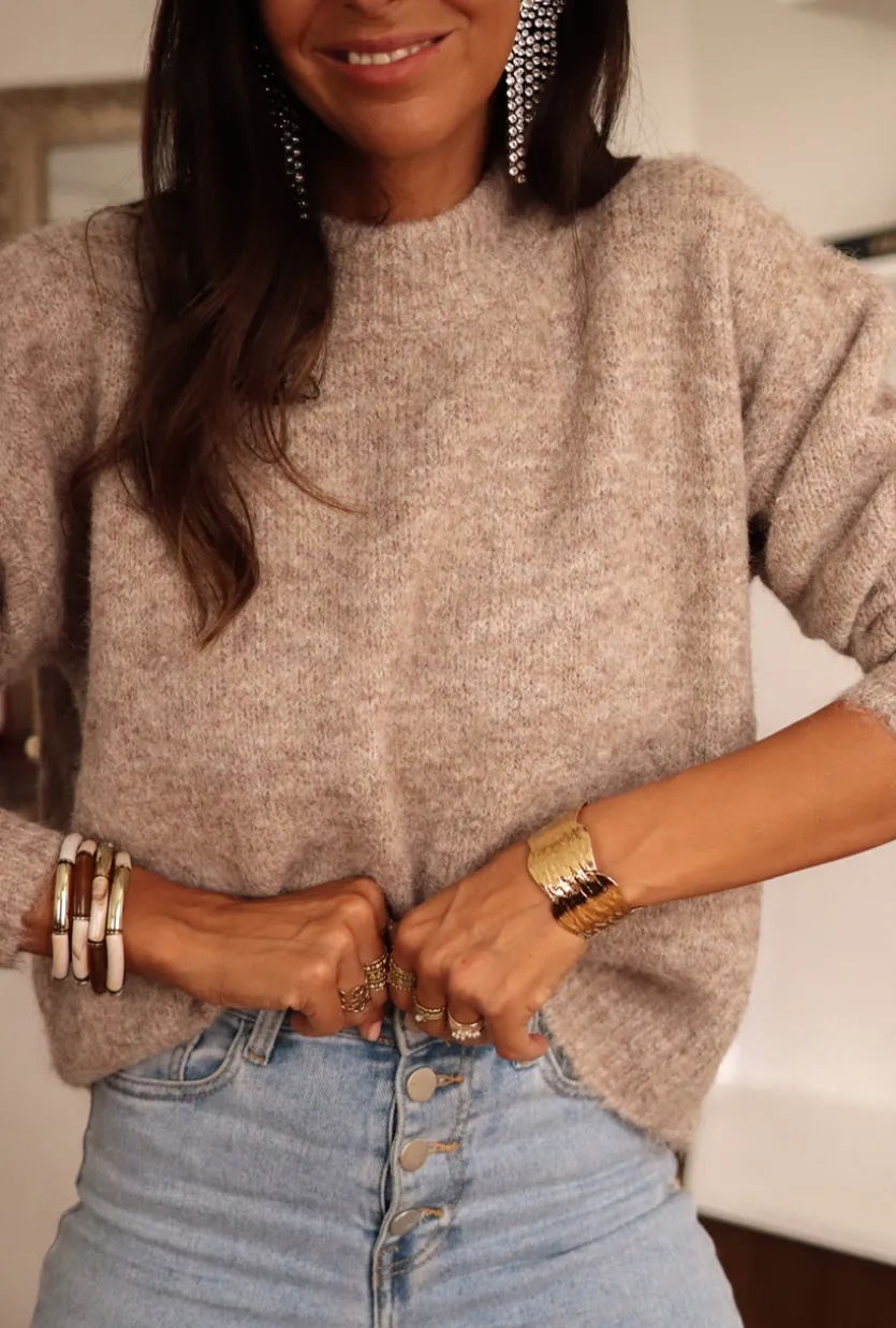 Best Pull Gaspard taupe Pulls