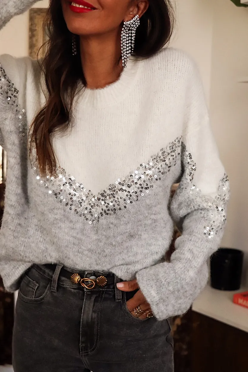 Sale Pull Patsy gris Pulls