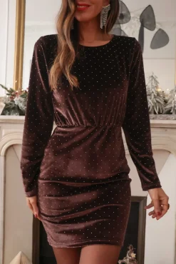 Flash Sale Robe Agathe velours Robes