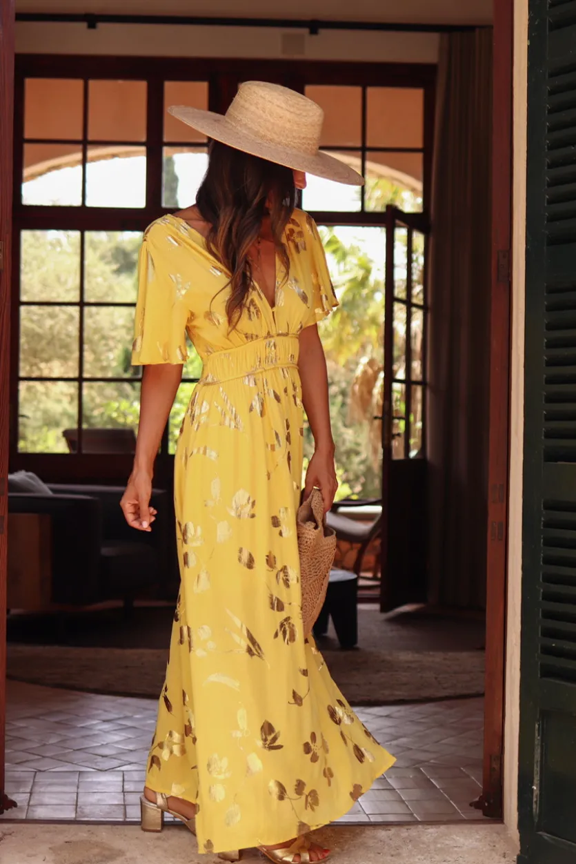 Best Sale Robe Alba jaune Robes